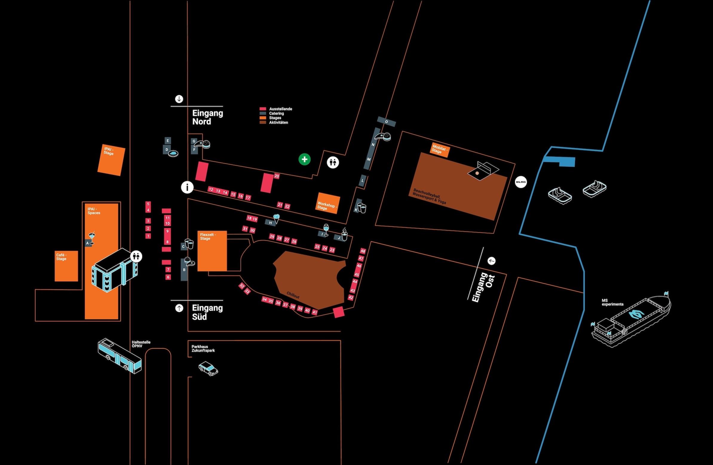 KI Festival 2025 Lageplan