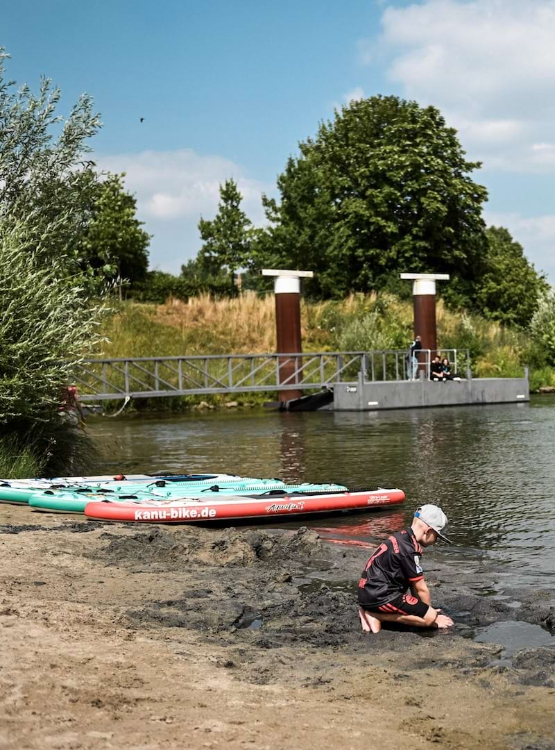 Foto von Wasseraktivitäten auf dem KI Festival Heilbronn